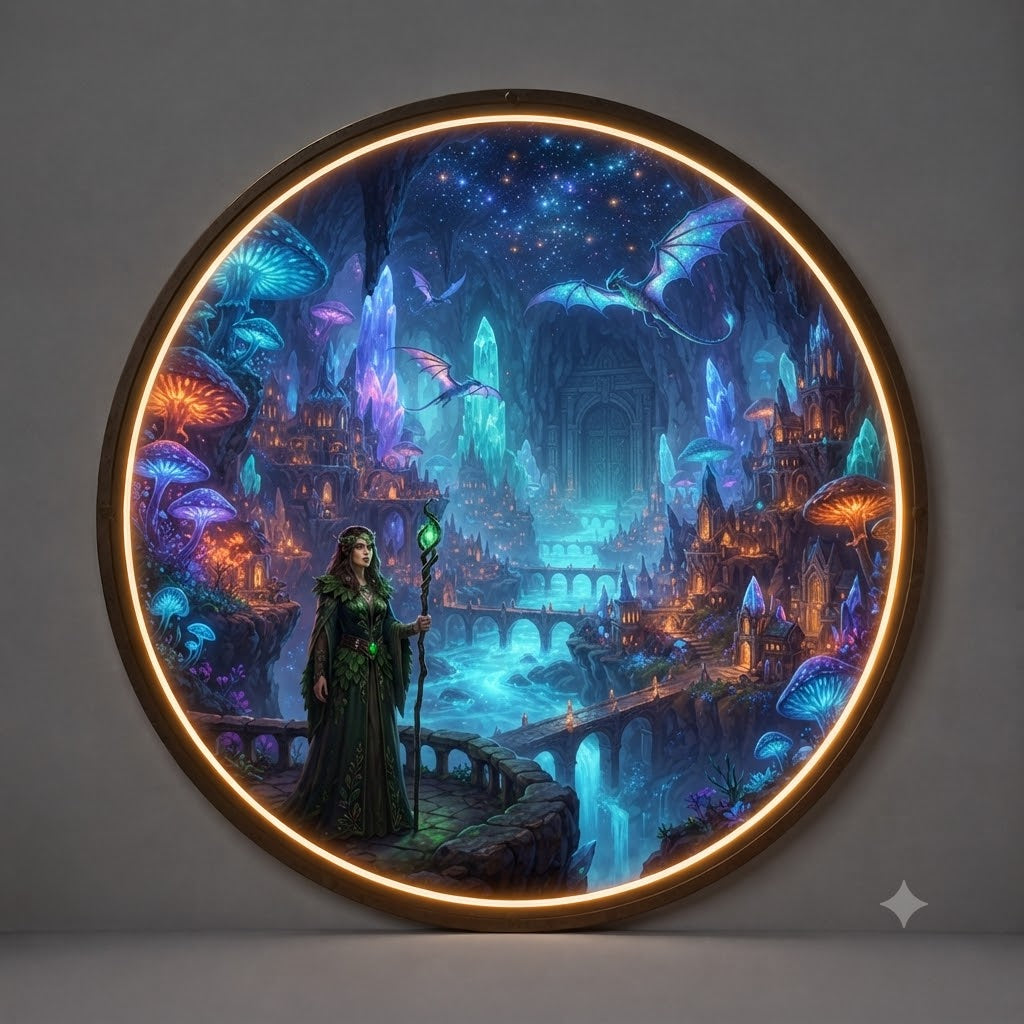 Enchanted Realm: The Crystal Cavern led 118