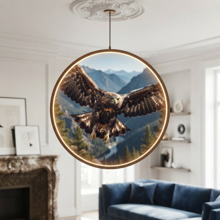 Majestic Eagle 3D LED Art Wall Decor - Multiple Sizes Available Led 19