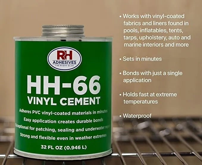 Vinyl Cement Glue HH 66 32 Oz