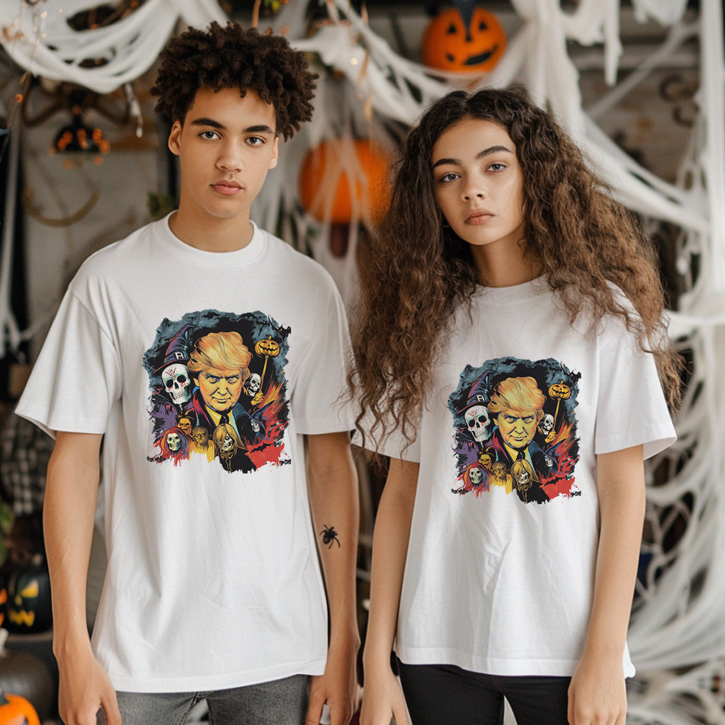 Halloween Graphic T-shirt for Men and Women, Unisex Halloween T-shirt HL01
