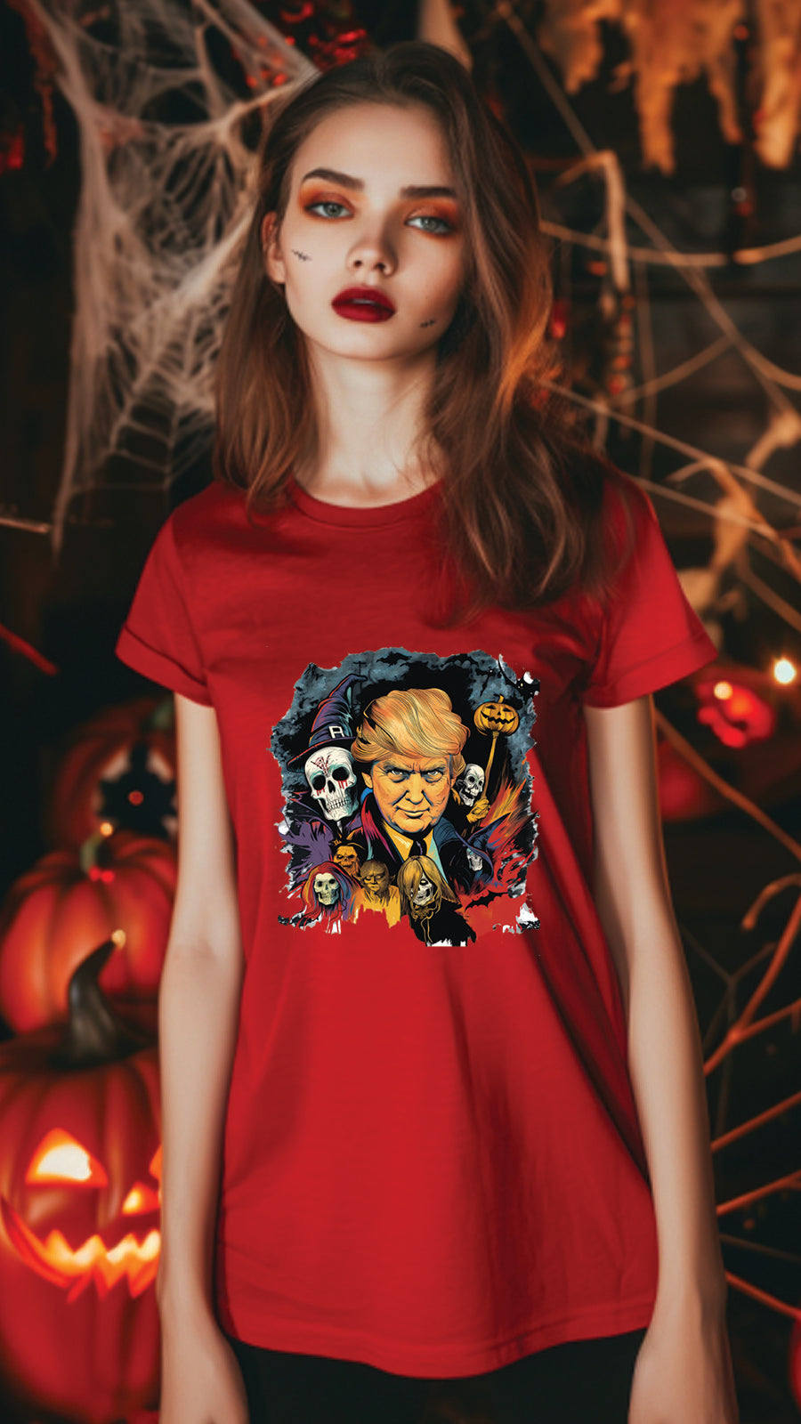 Halloween Graphic T-shirt for Men and Women, Unisex Halloween T-shirt HL01