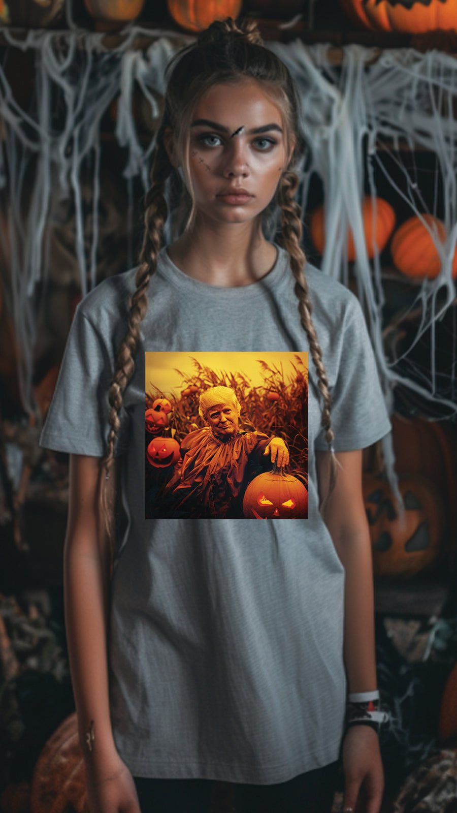 Halloween Graphic T-shirt for Men and Women, Unisex Halloween T-shirt HL02