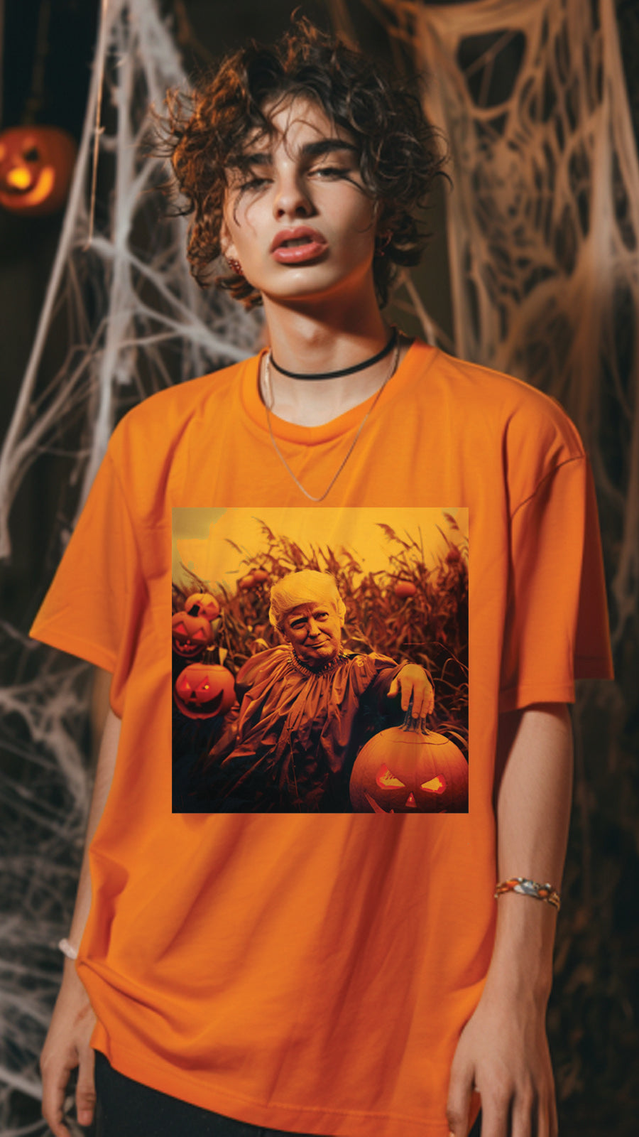 Halloween Graphic T-shirt for Men and Women, Unisex Halloween T-shirt HL02