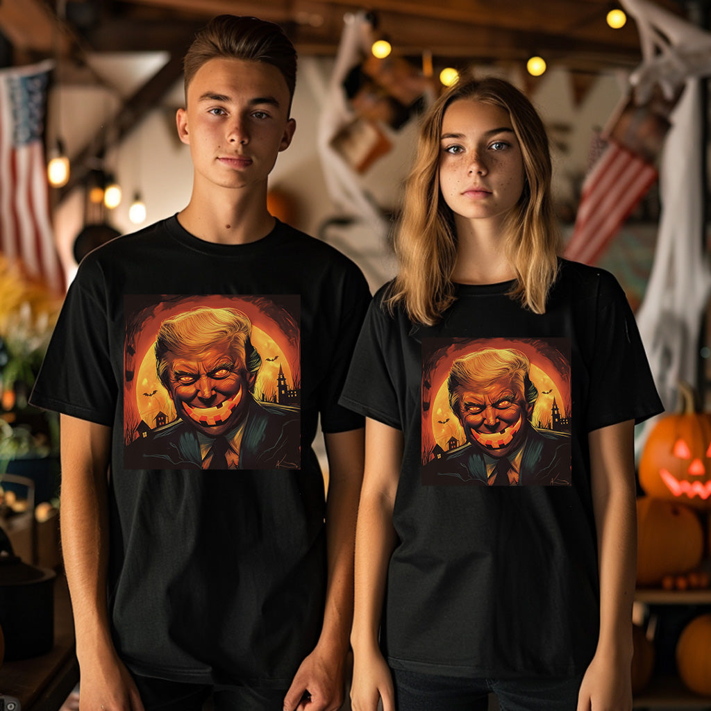 Halloween Graphic T-shirt for Men and Women, Unisex Halloween T-shirt HL03