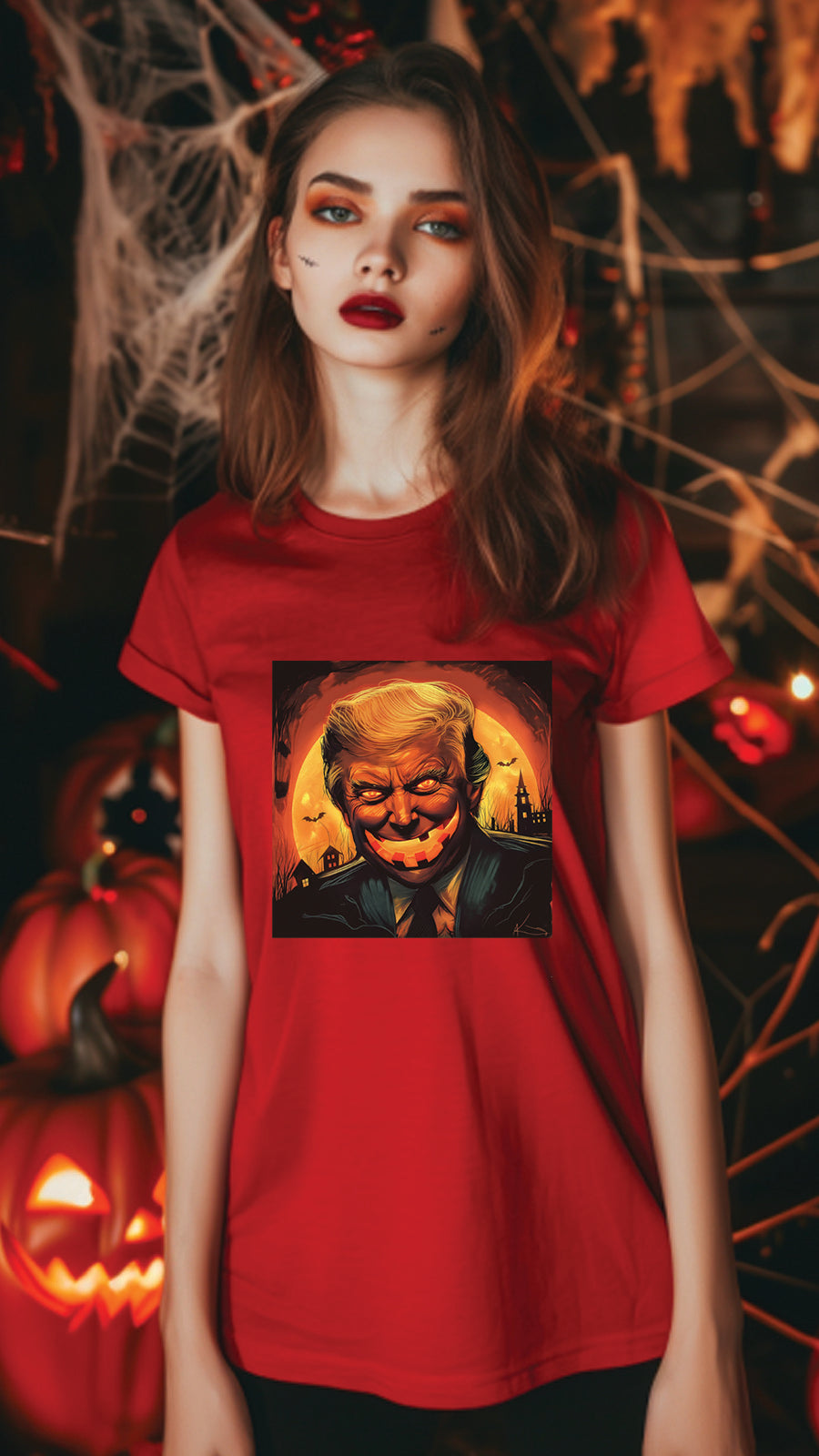 Halloween Graphic T-shirt for Men and Women, Unisex Halloween T-shirt HL03