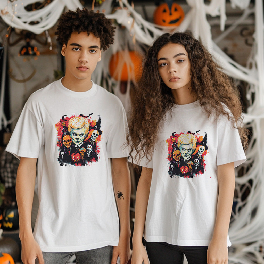 Halloween Graphic T-shirt for Men and Women, Unisex Halloween T-shirt HL04