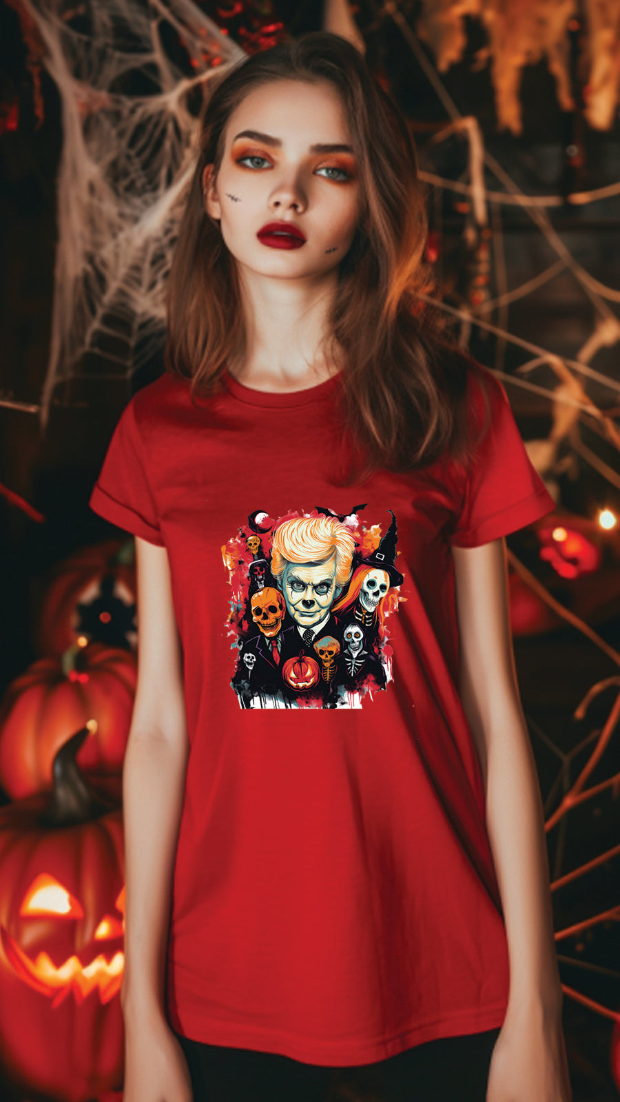 Halloween Graphic T-shirt for Men and Women, Unisex Halloween T-shirt HL04