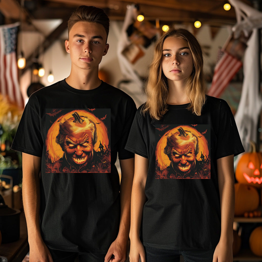 Halloween Graphic T-shirt for Men and Women, Unisex Halloween T-shirt HL05