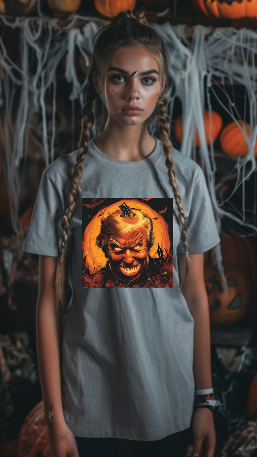 Halloween Graphic T-shirt for Men and Women, Unisex Halloween T-shirt HL05