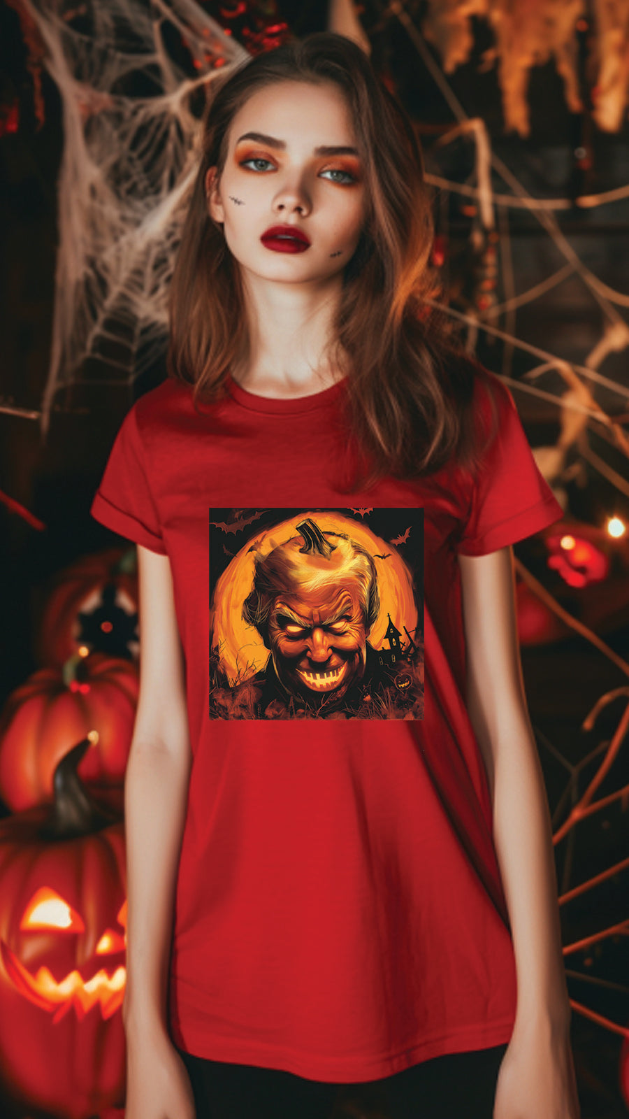 Halloween Graphic T-shirt for Men and Women, Unisex Halloween T-shirt HL05