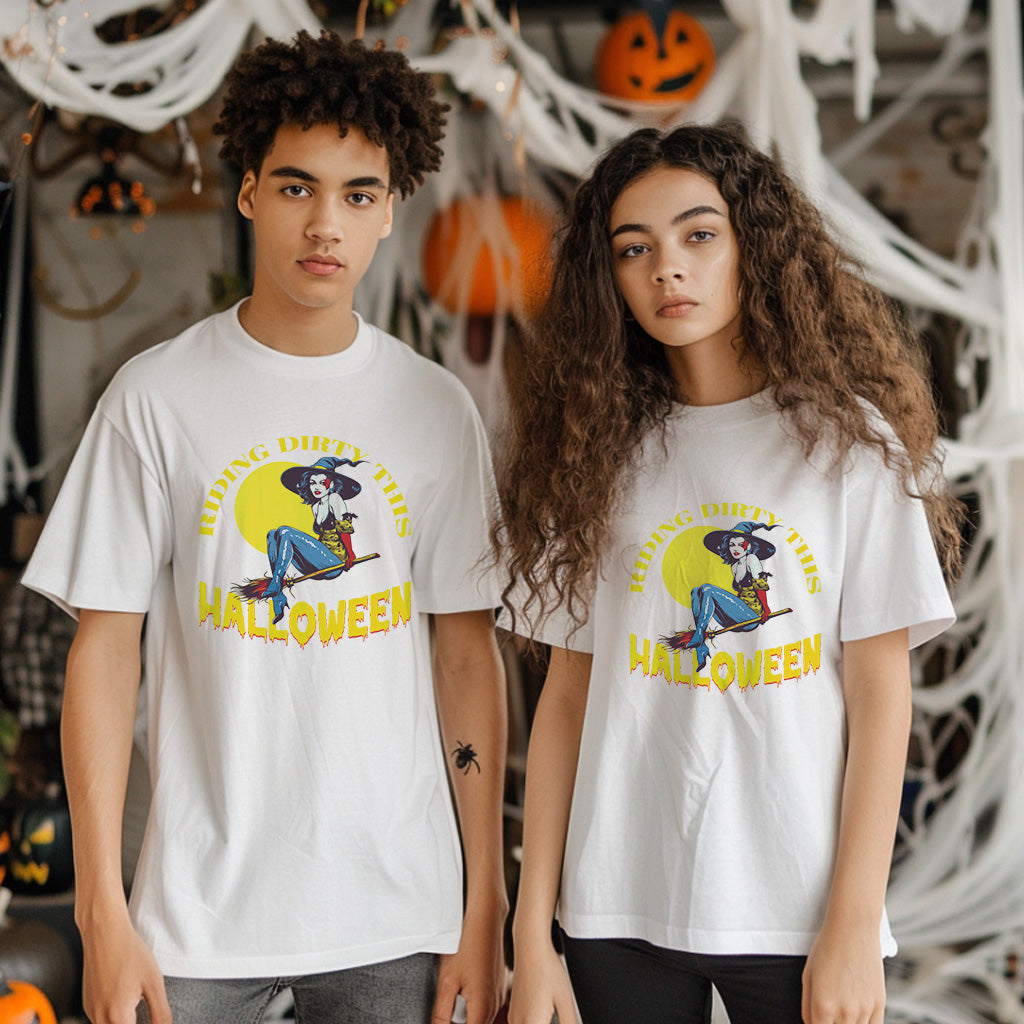 Halloween Graphic T-shirt for Men and Women, Unisex Halloween T-shirt HL06