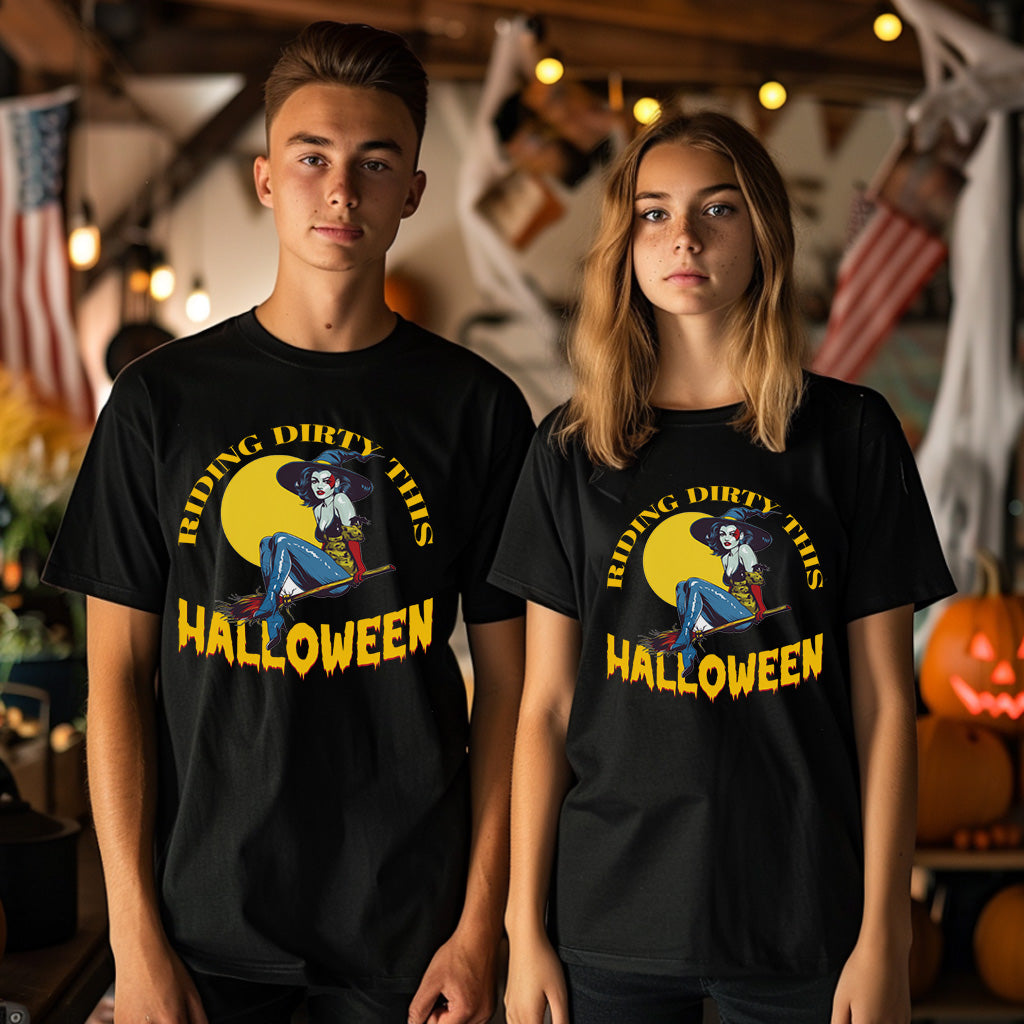 Halloween Graphic T-shirt for Men and Women, Unisex Halloween T-shirt HL06