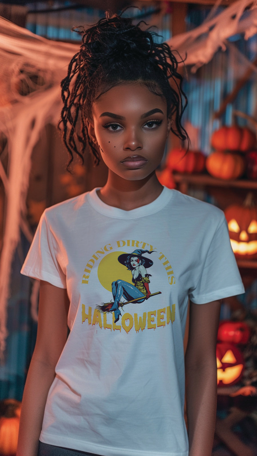 Halloween Graphic T-shirt for Men and Women, Unisex Halloween T-shirt HL06