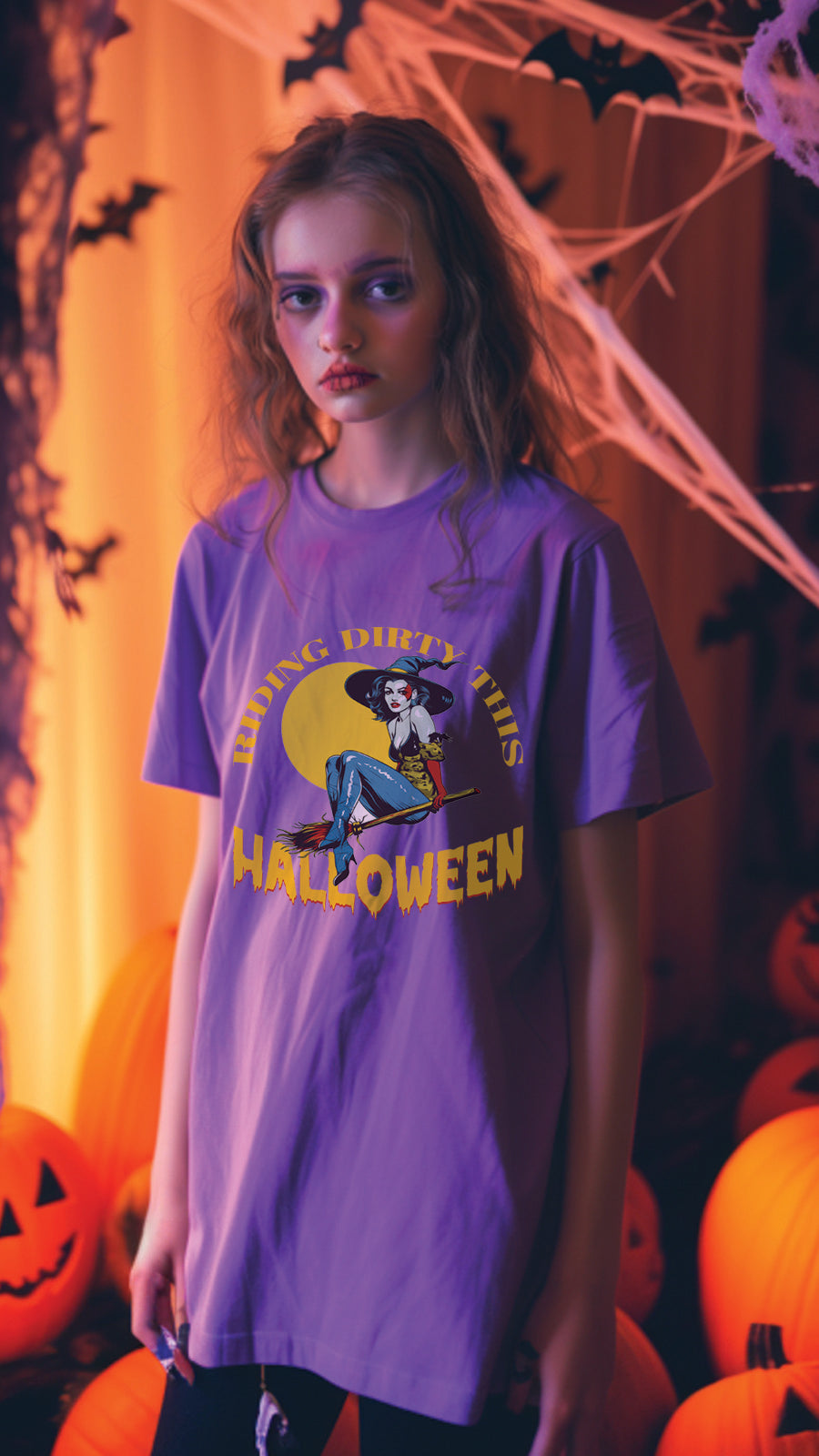 Halloween Graphic T-shirt for Men and Women, Unisex Halloween T-shirt HL06