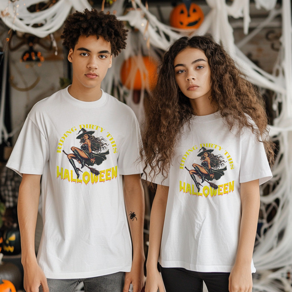 Halloween Graphic T-shirt for Men and Women, Unisex Halloween T-shirt HL07