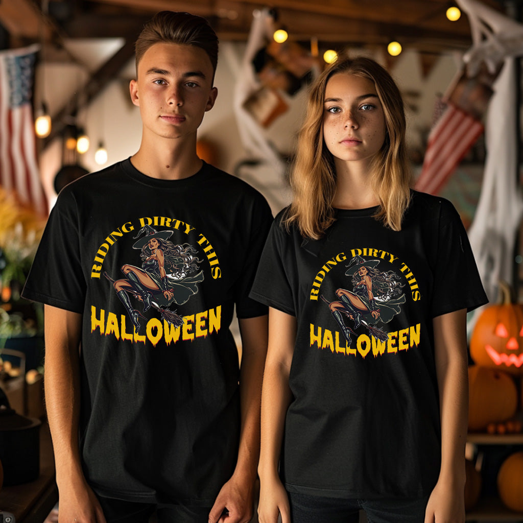 Halloween Graphic T-shirt for Men and Women, Unisex Halloween T-shirt HL07