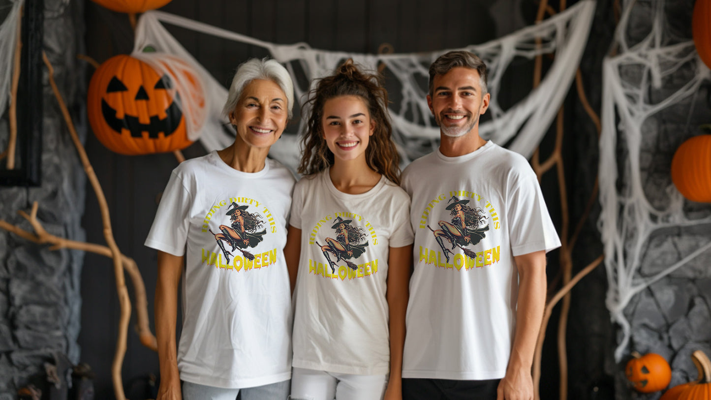 Halloween Graphic T-shirt for Men and Women, Unisex Halloween T-shirt HL07