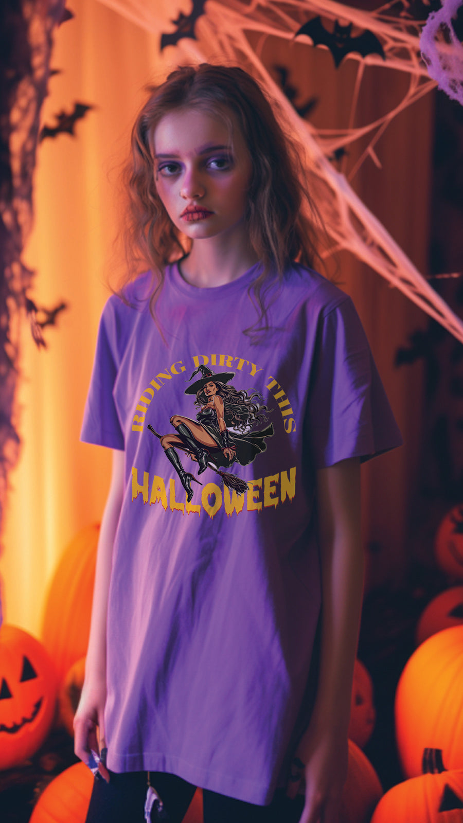 Halloween Graphic T-shirt for Men and Women, Unisex Halloween T-shirt HL07