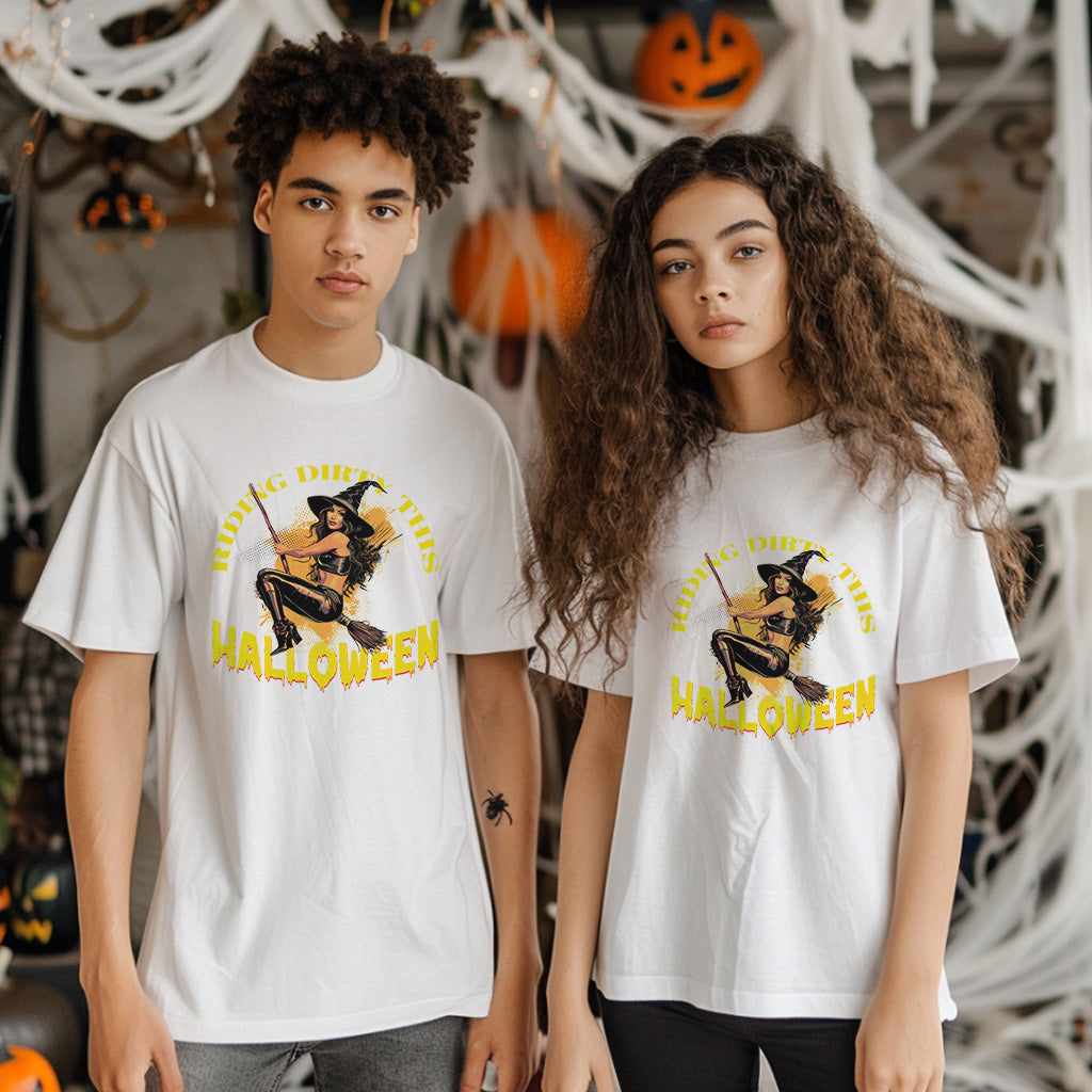 Halloween Graphic T-shirt for Men and Women, Unisex Halloween T-shirt HL08