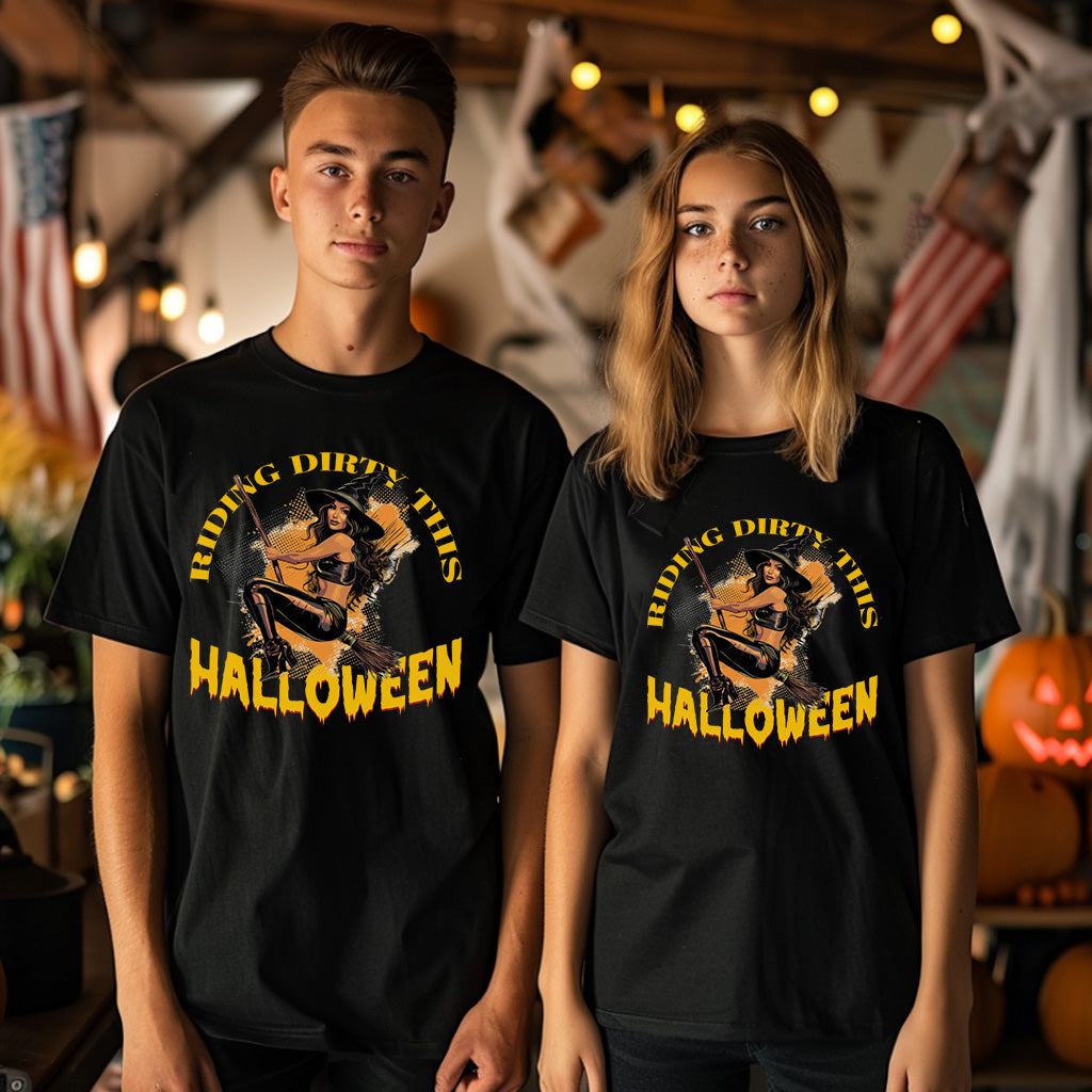 Halloween Graphic T-shirt for Men and Women, Unisex Halloween T-shirt HL08