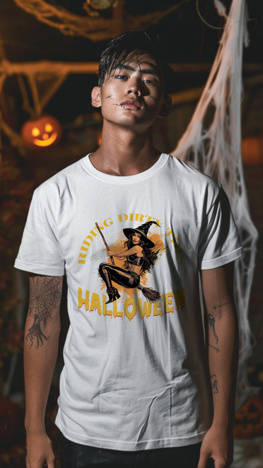 Halloween Graphic T-shirt for Men and Women, Unisex Halloween T-shirt HL08