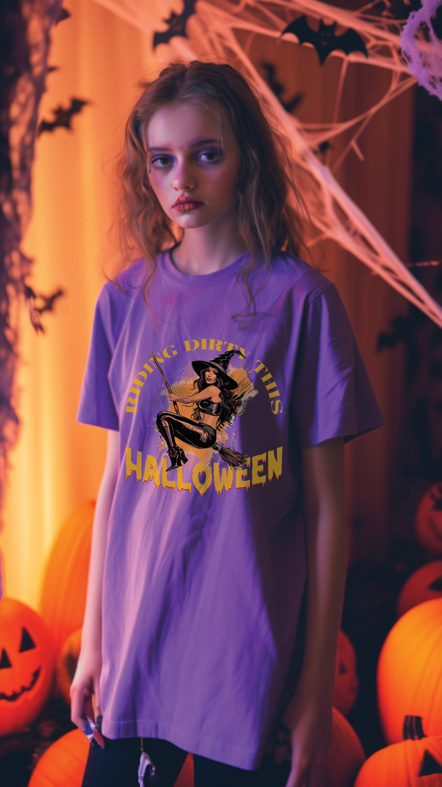 Halloween Graphic T-shirt for Men and Women, Unisex Halloween T-shirt HL08