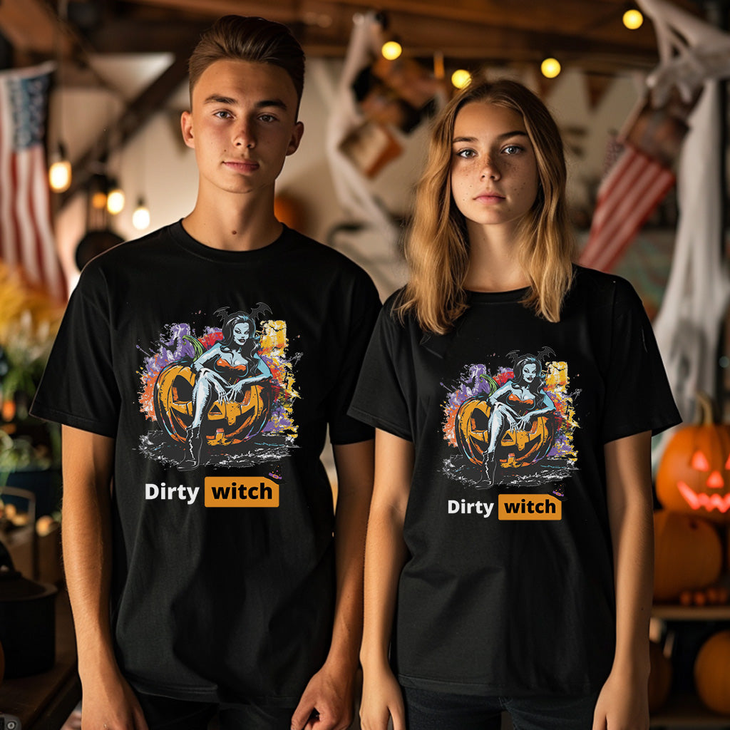 Halloween Graphic T-shirt for Men and Women, Unisex Halloween T-shirt HL09