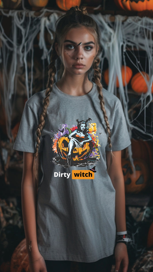 Halloween Graphic T-shirt for Men and Women, Unisex Halloween T-shirt HL09