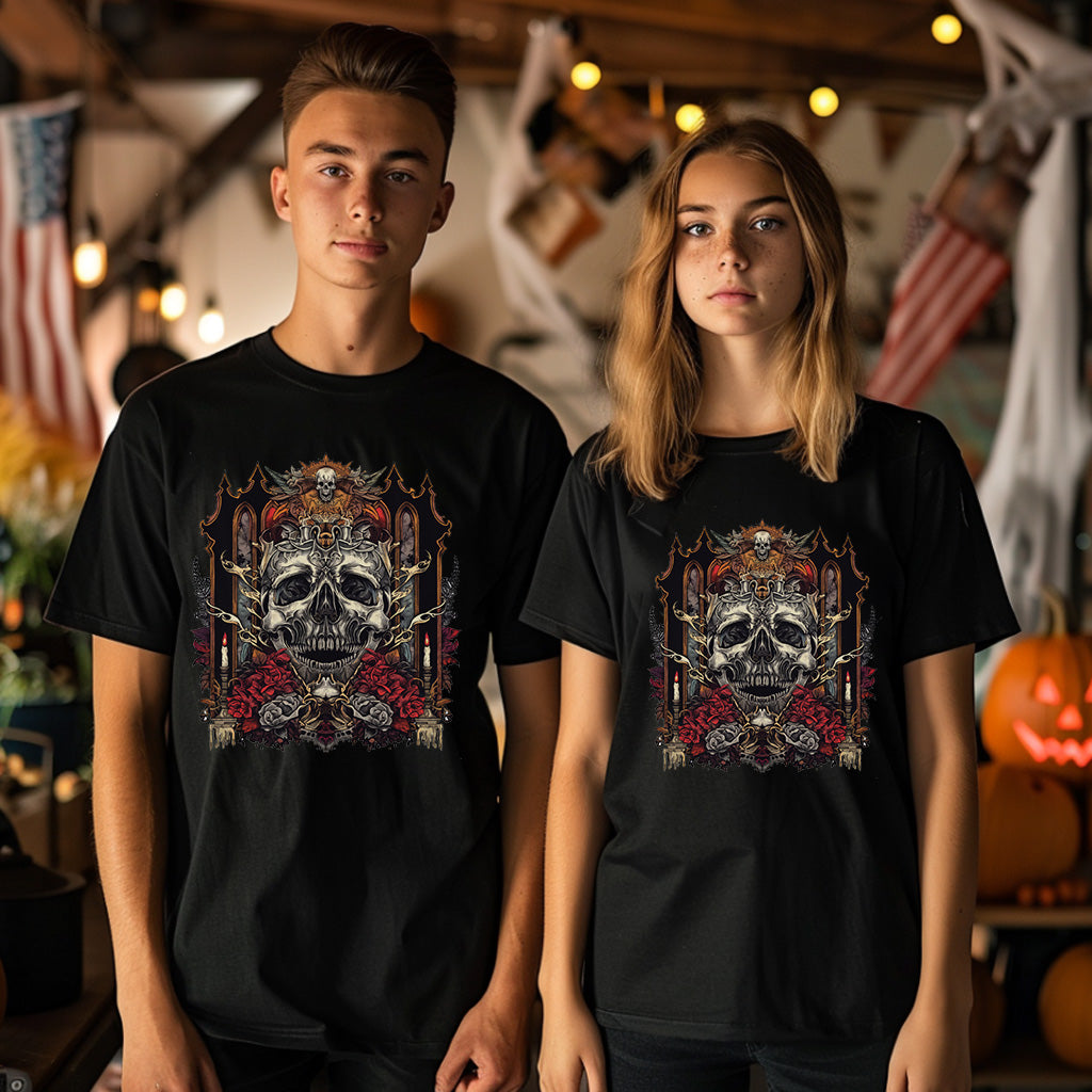 Halloween Graphic T-shirt for Men and Women, Unisex Halloween T-shirt HL10