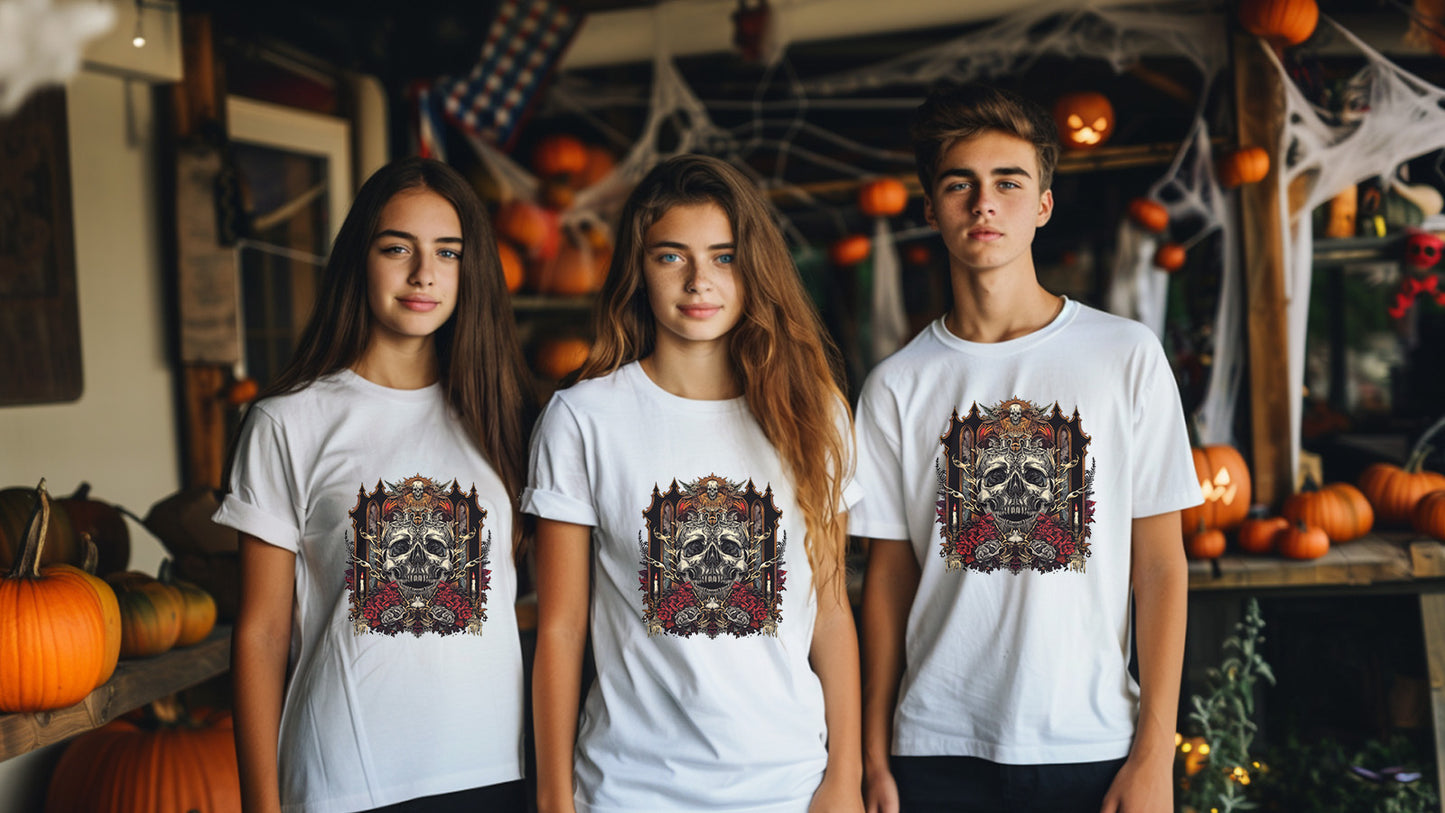 Halloween Graphic T-shirt for Men and Women, Unisex Halloween T-shirt HL10