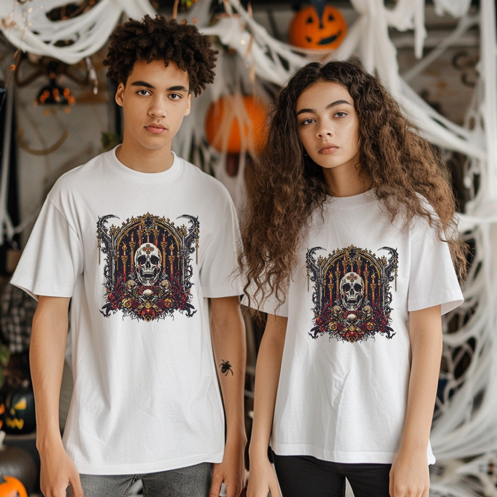 Halloween Graphic T-shirt for Men and Women, Unisex Halloween T-shirt HL11