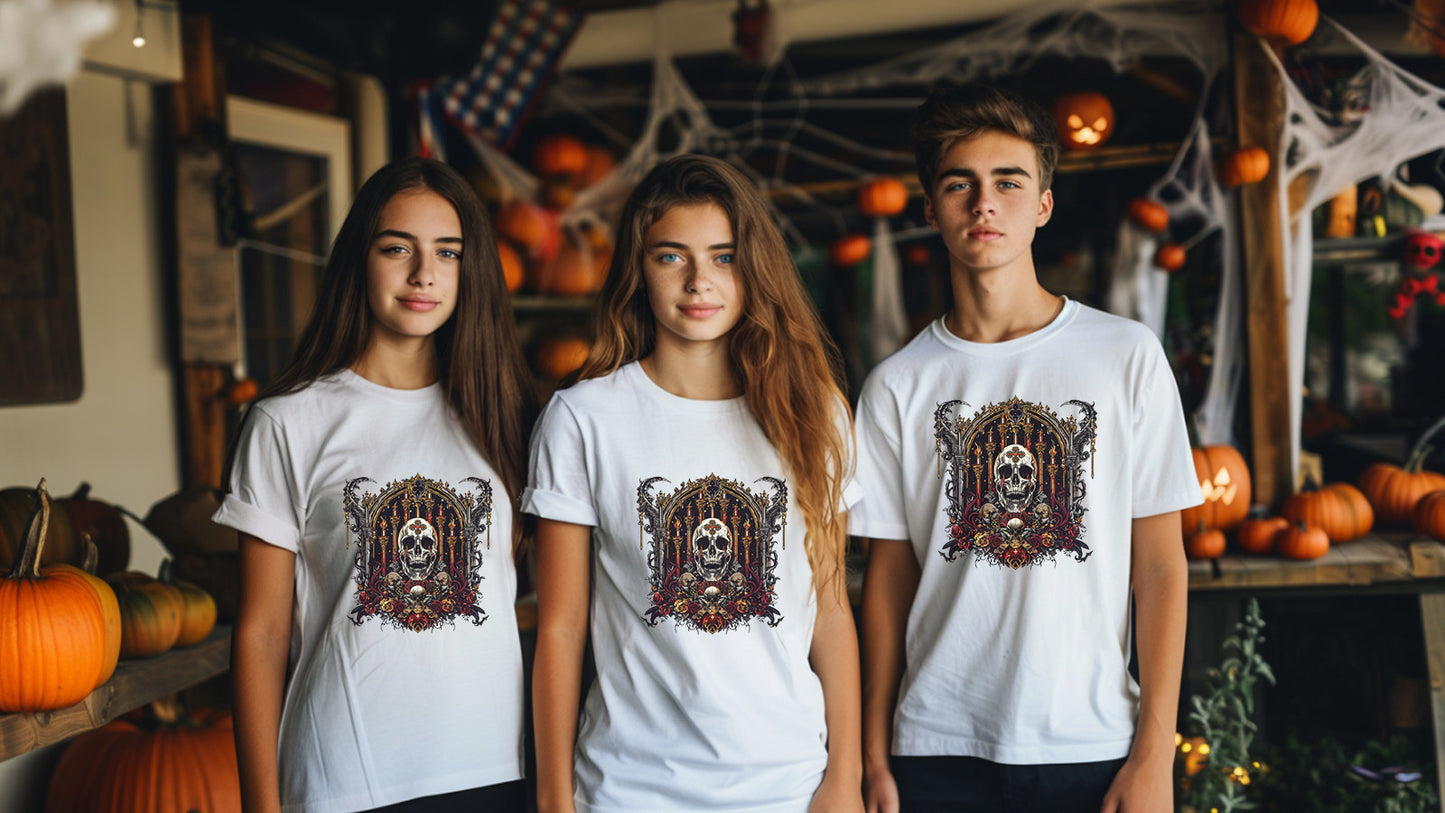 Halloween Graphic T-shirt for Men and Women, Unisex Halloween T-shirt HL11