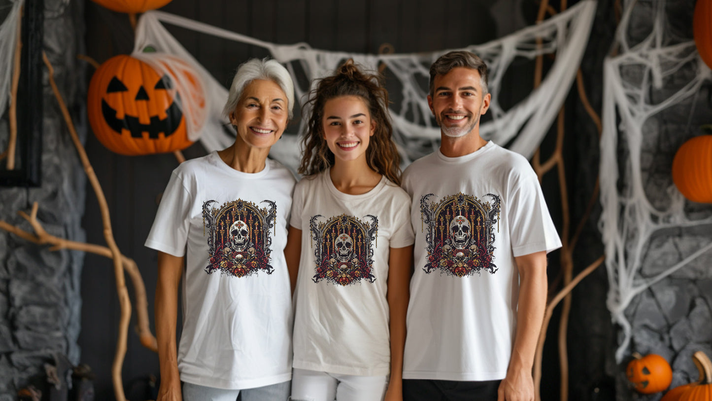 Halloween Graphic T-shirt for Men and Women, Unisex Halloween T-shirt HL11