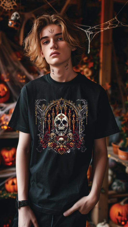 Halloween Graphic T-shirt for Men and Women, Unisex Halloween T-shirt HL11