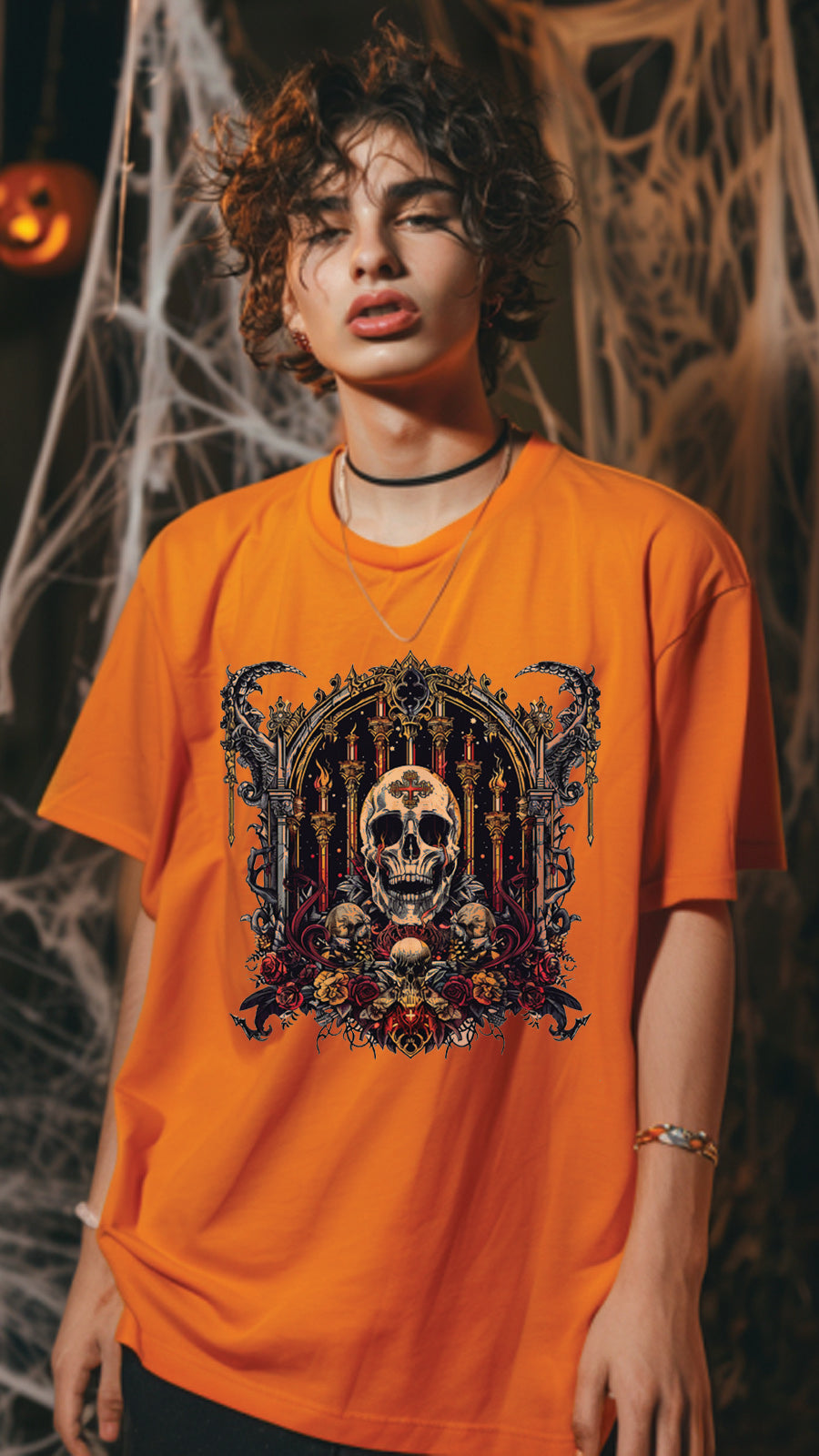 Halloween Graphic T-shirt for Men and Women, Unisex Halloween T-shirt HL11