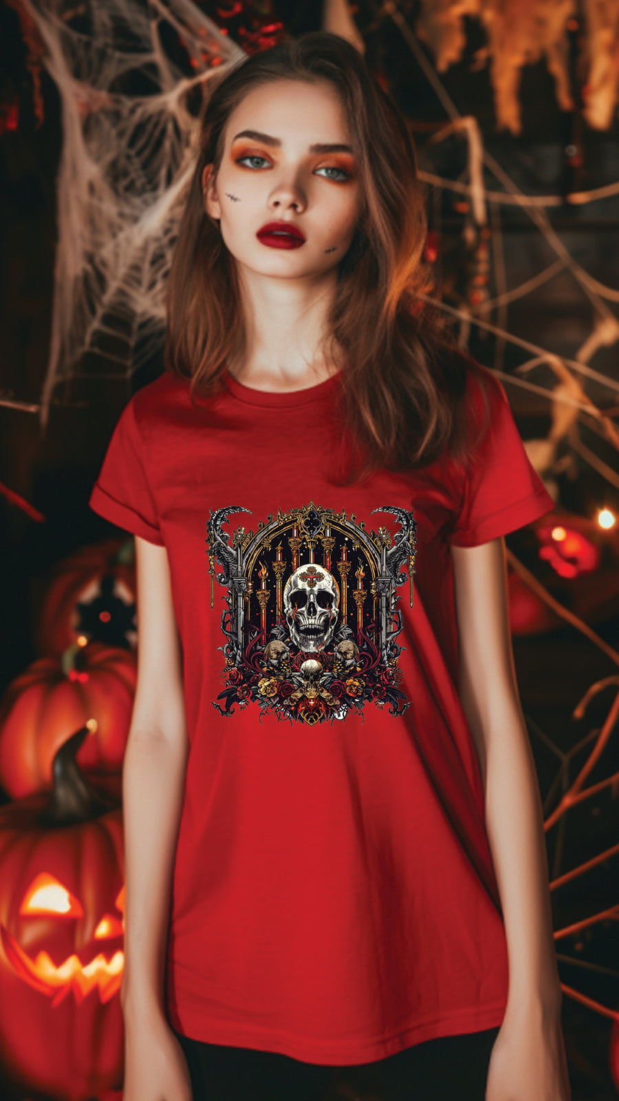 Halloween Graphic T-shirt for Men and Women, Unisex Halloween T-shirt HL11
