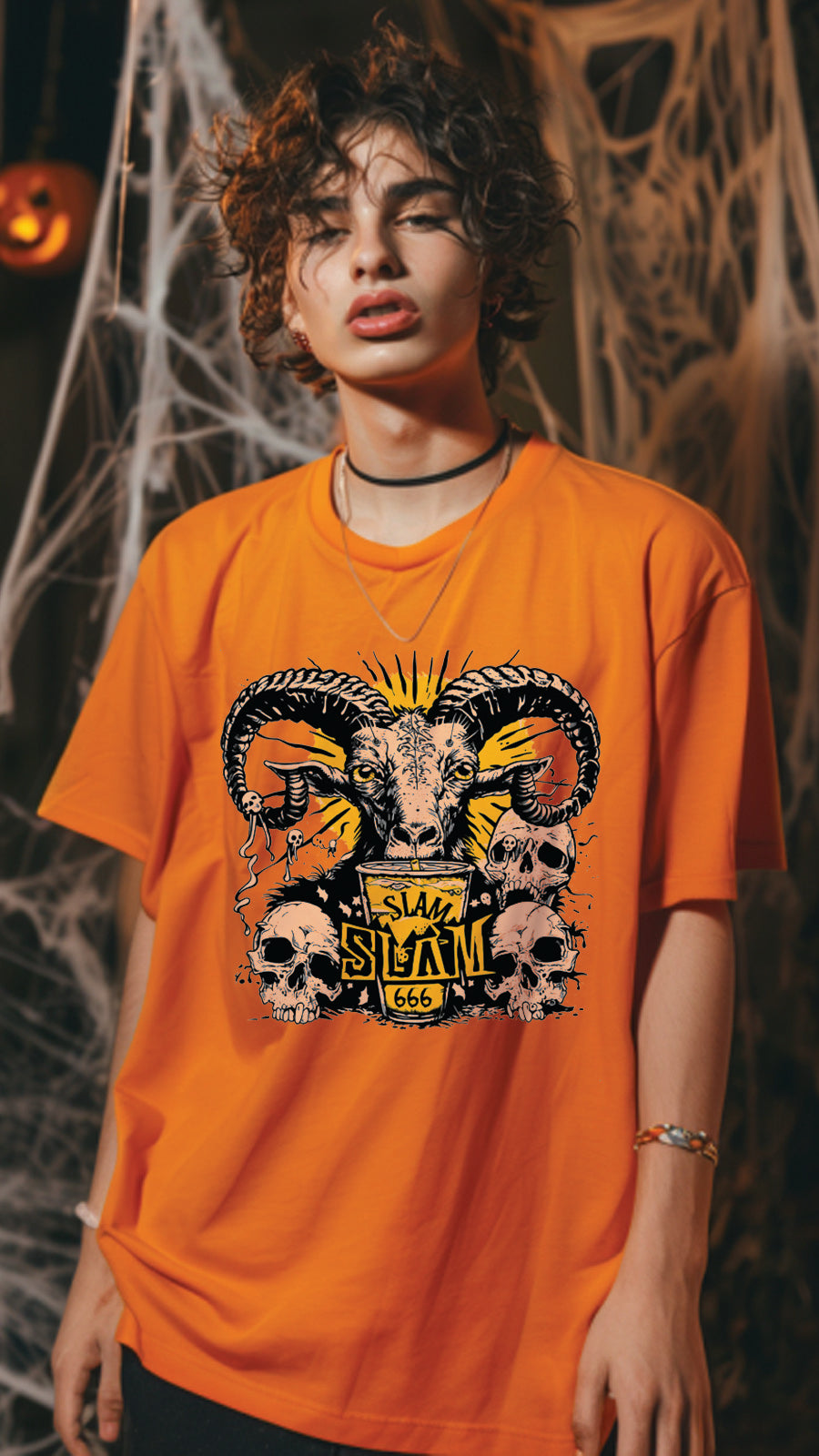 Halloween Graphic T-shirt for Men and Women, Unisex Halloween T-shirt HL12