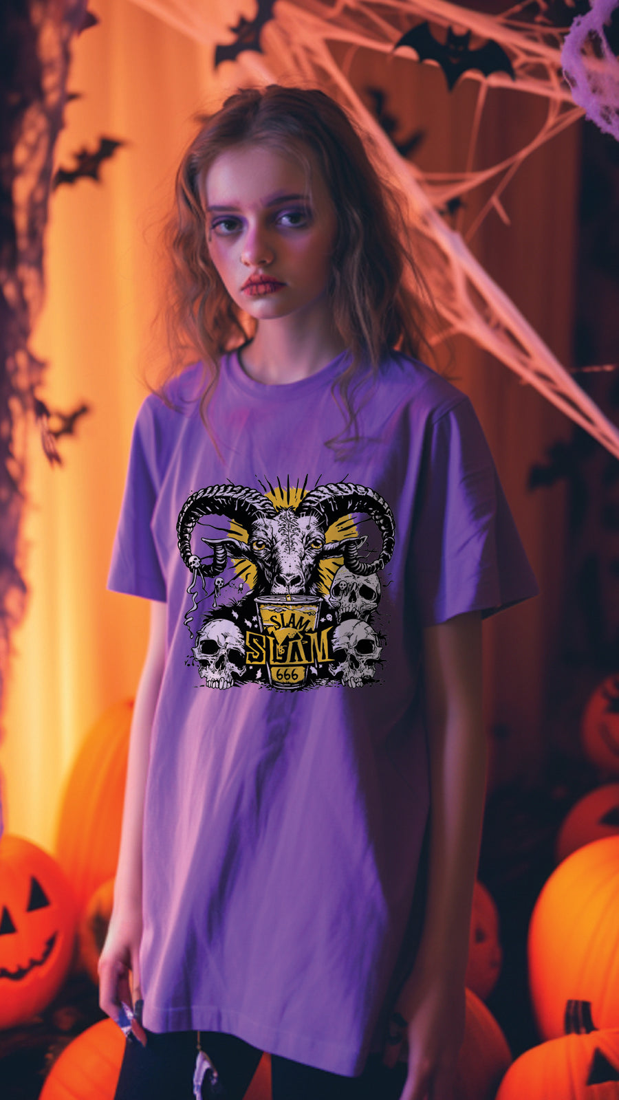 Halloween Graphic T-shirt for Men and Women, Unisex Halloween T-shirt HL12