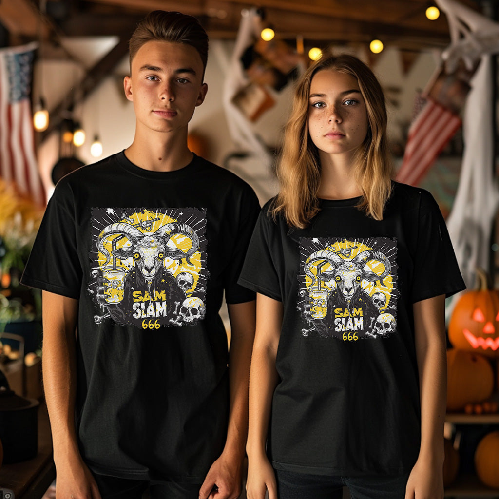 Halloween Graphic T-shirt for Men and Women, Unisex Halloween T-shirt HL13