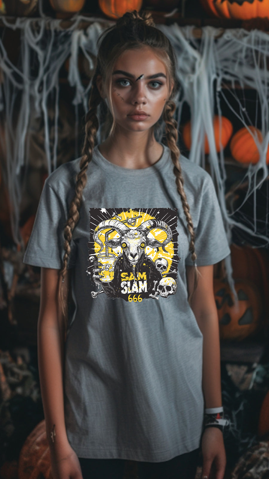 Halloween Graphic T-shirt for Men and Women, Unisex Halloween T-shirt HL13