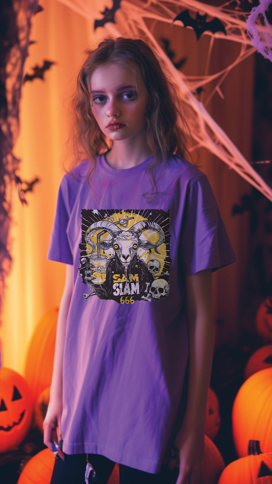 Halloween Graphic T-shirt for Men and Women, Unisex Halloween T-shirt HL13