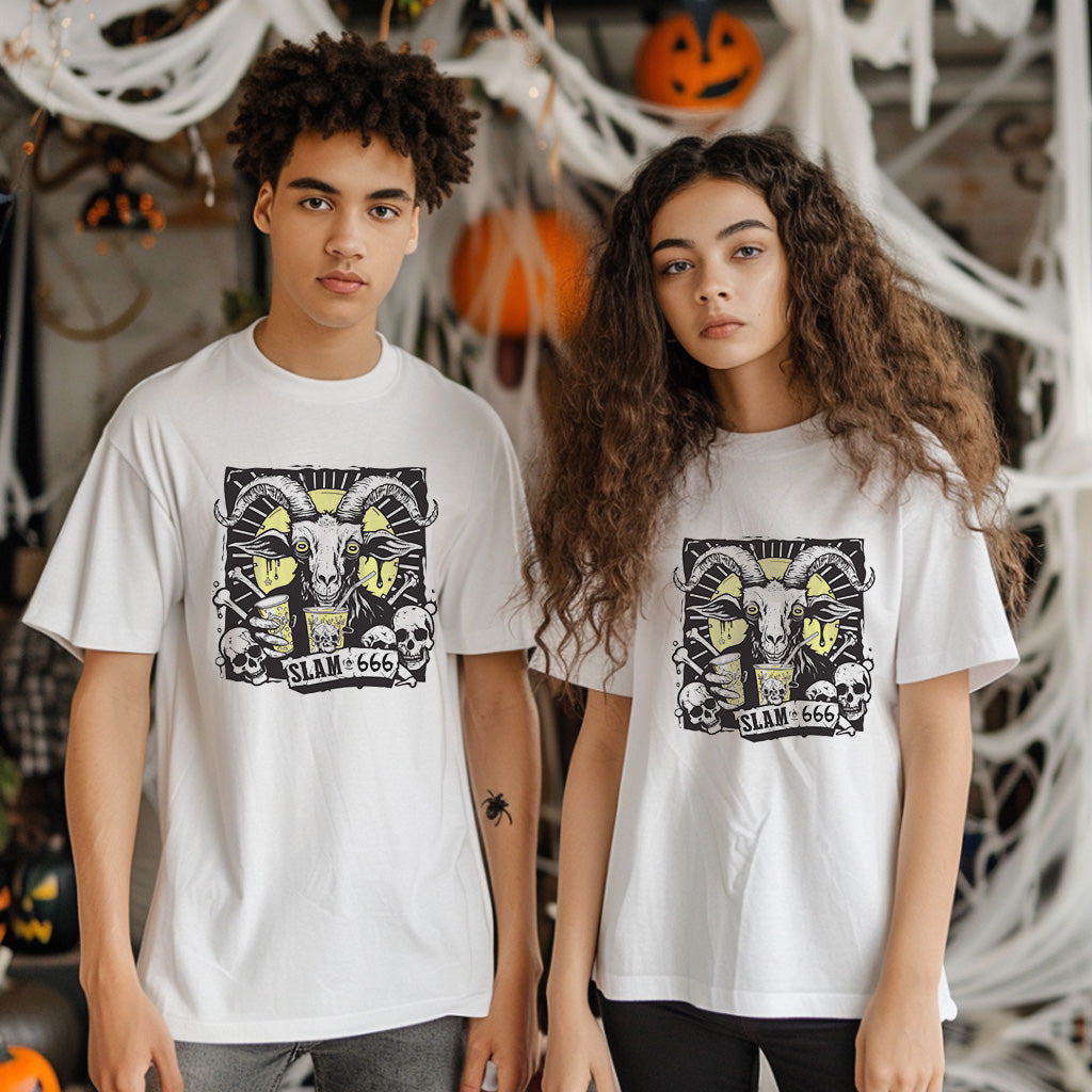 Halloween Graphic T-shirt for Men and Women, Unisex Halloween T-shirt HL14