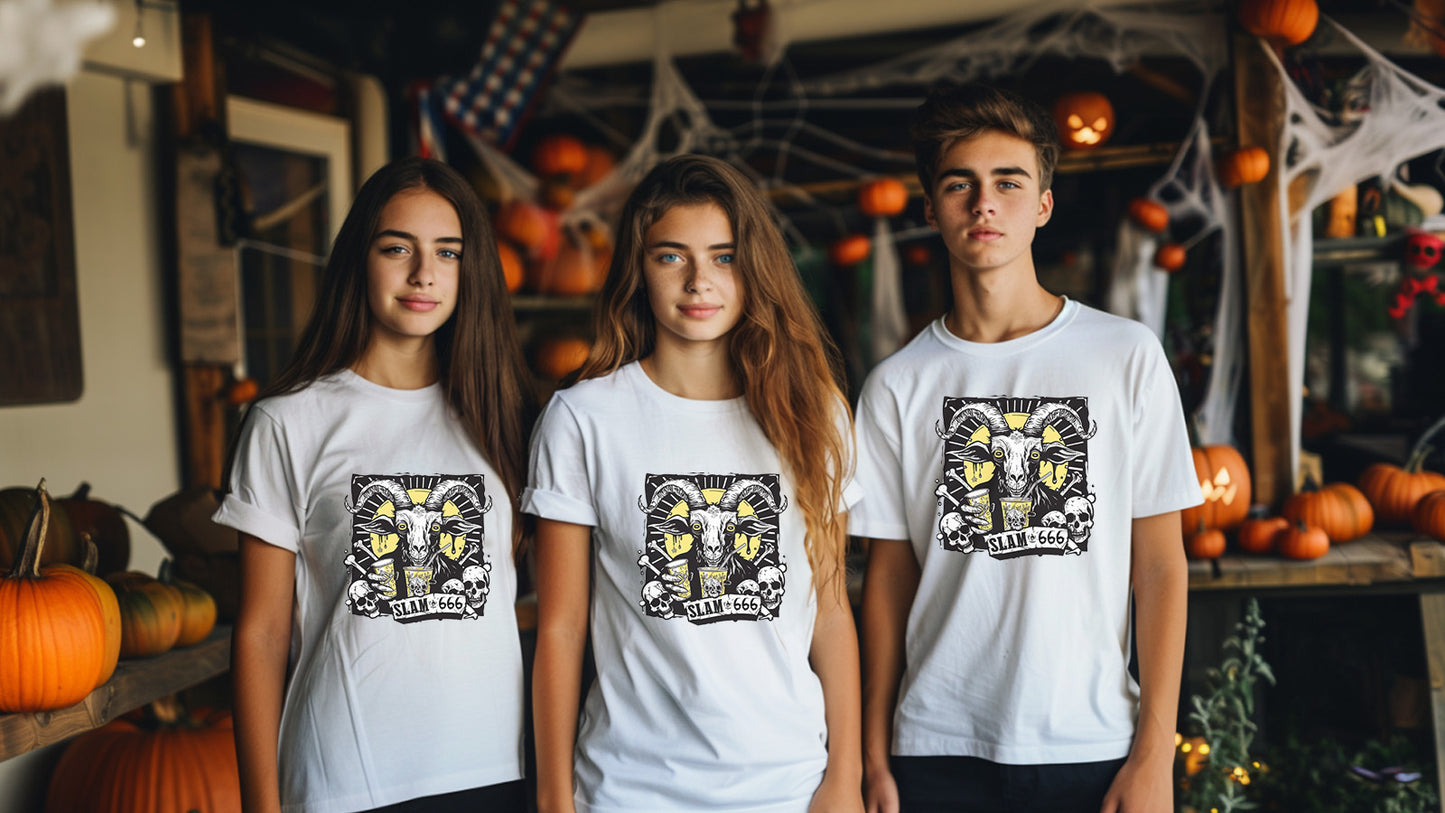 Halloween Graphic T-shirt for Men and Women, Unisex Halloween T-shirt HL14