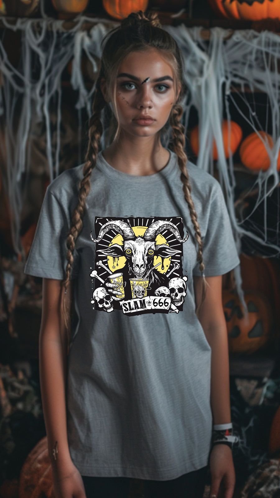 Halloween Graphic T-shirt for Men and Women, Unisex Halloween T-shirt HL14