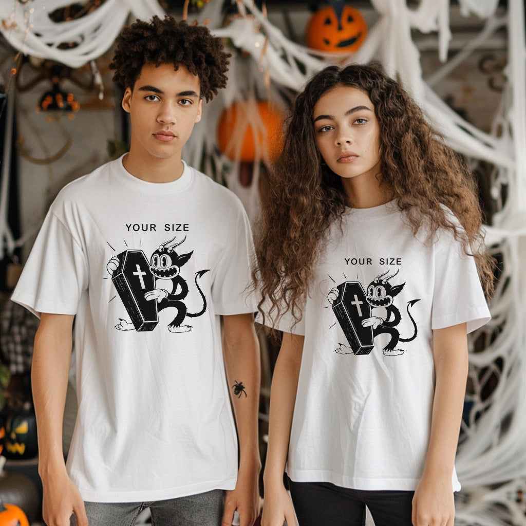 Halloween Graphic T-shirt for Men and Women, Unisex Halloween T-shirt HL15