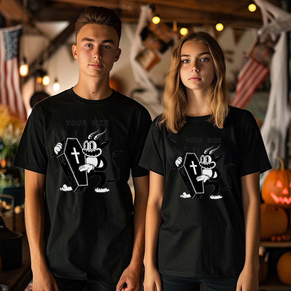 Halloween Graphic T-shirt for Men and Women, Unisex Halloween T-shirt HL15