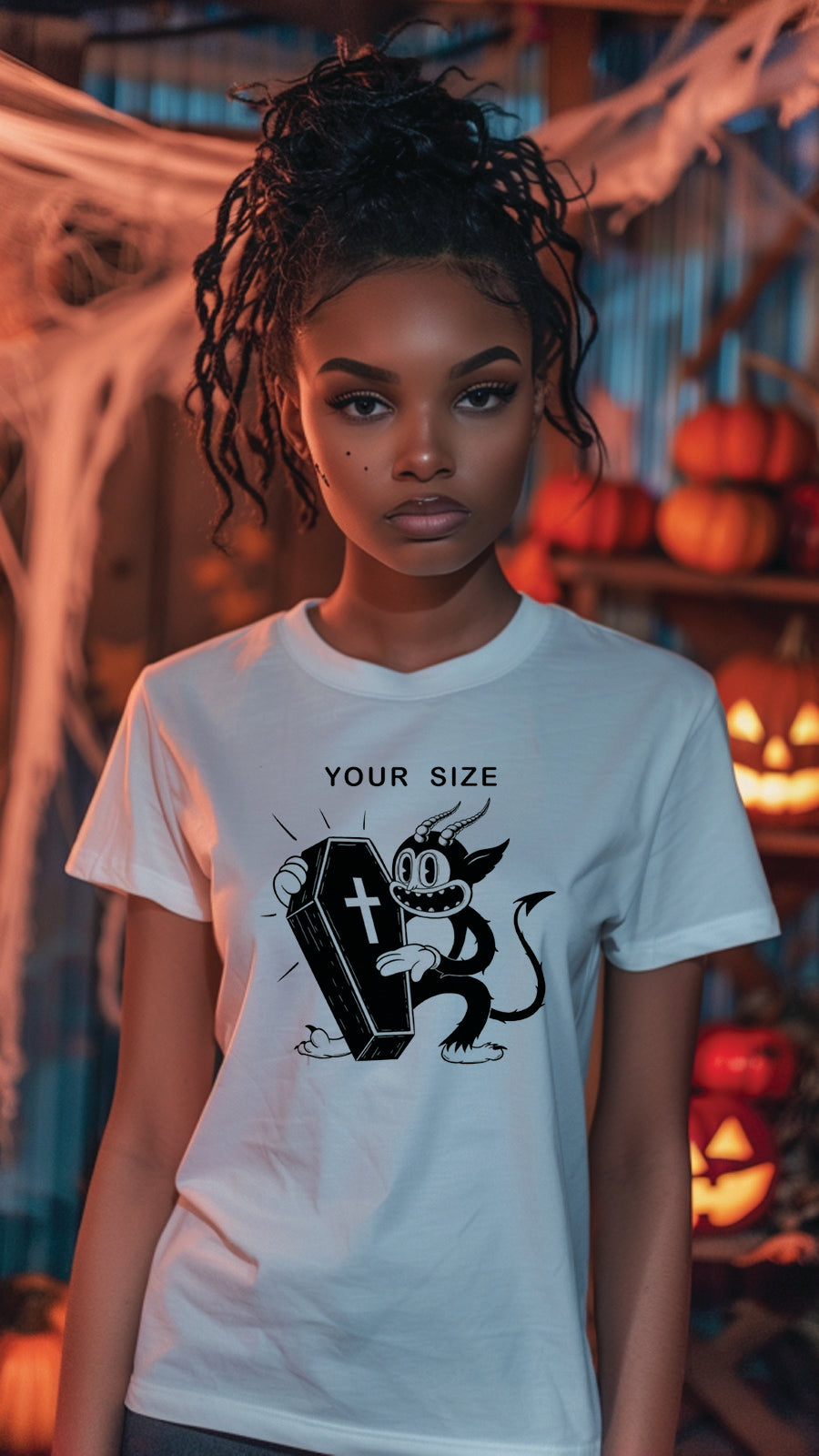 Halloween Graphic T-shirt for Men and Women, Unisex Halloween T-shirt HL15