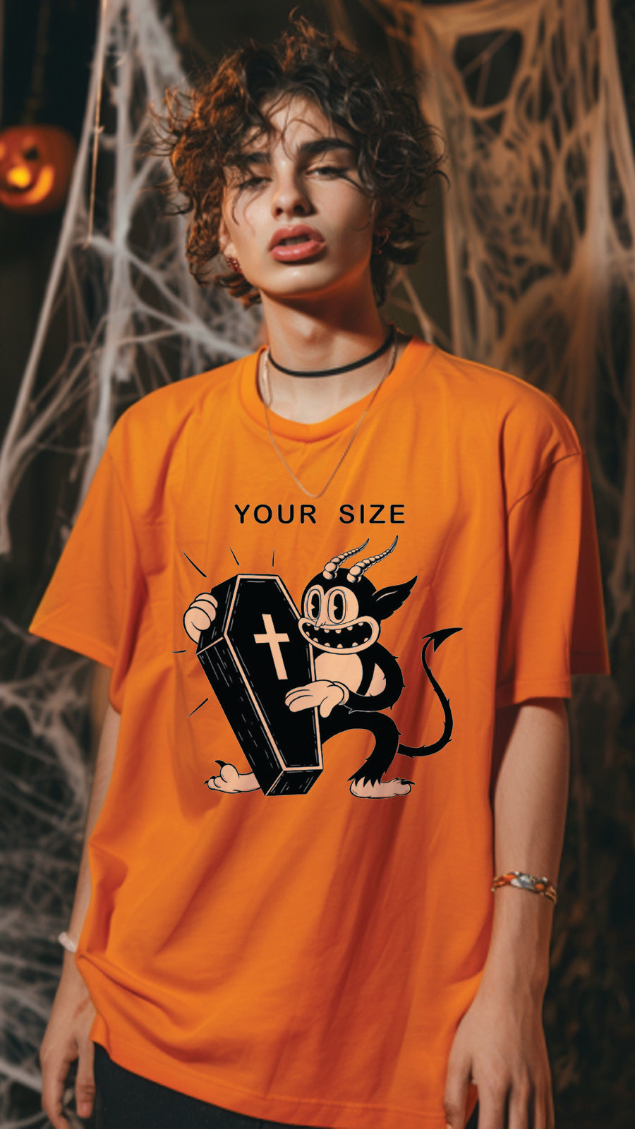 Halloween Graphic T-shirt for Men and Women, Unisex Halloween T-shirt HL15